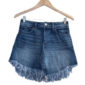 🌈 6/$60, Free People, Midrise, Mini Skirt, Denim, Size 26/XS